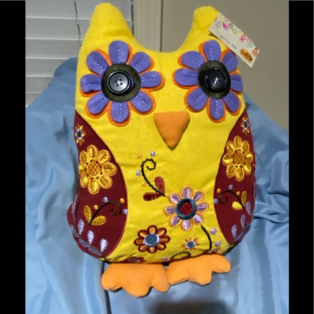 Owl Decortie Pillow